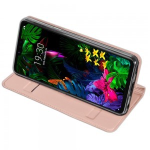 Dux Ducis Skin Pro fliptok LG G8 ThinQ pink