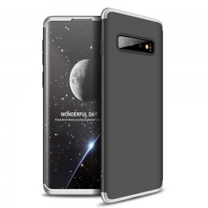GKK 360 tok Samsung S10 Plus fekete/ezüst színben