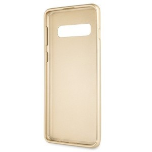 Guess Iridescent szilikon tok Samsung S10 arany (GUHCS10IGLGO)
