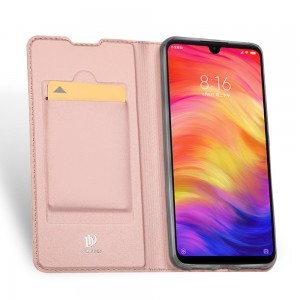 Dux Ducis Skin Pro fliptok Xiaomi Redmi Note 7 pink