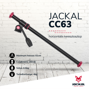 Jackal CC63 horizontális keresztoszlop állvány fej-3