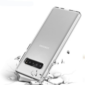 Vékony anti shock 2 mm hátlapvédő tok Samsung A20E áttetsző