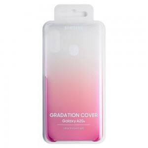 Samsung Gradation tok A20e pink