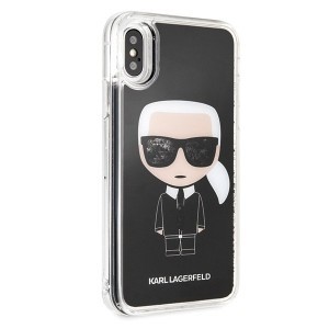 Karl Lagerfeld tok iPhone X/XS fekete (KLHCPXICGBK)