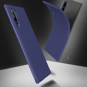 SMD Samsung Galaxy Note 10+ Plus szilikon tok kék színben