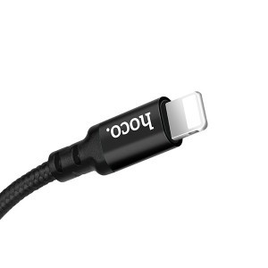 Hoco X14 USB - Lightning kábel 1m fekete