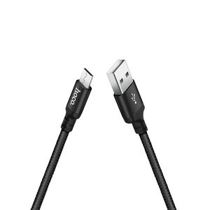 Hoco X14 USB - Micro USB kábel 1m fekete