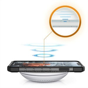 UAG Plasma fokozott védelmet biztosító tok iPhone XS MAX áttetsző szürke