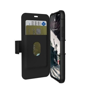 UAG Metropolis fokozott védelmet biztosító fliptok iPhone XS MAX fekete