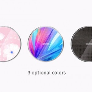 Nillkin Vezeték nélküli Qi gyorstöltő/kábel/tok szett pink iPhone X/XS