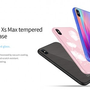 Nillkin Vezeték nélküli Qi gyorstöltő/kábel/tok szett pink iPhone X/XS