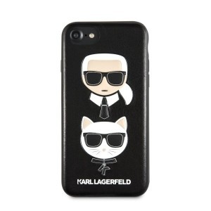 Karl Lagerfeld KLHCI8KICKC Karl Choupette tok iPhone 7/8/SE 2020 fekete