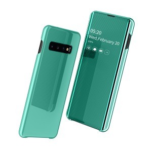 SMD Luxury View fliptok Samsung S9 Plus tok zöld színben