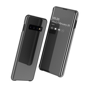 SMD Luxury View fliptok Samsung S9 Plus tok fekete színben