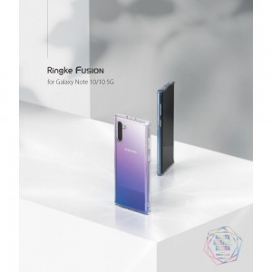 Samsung Note 10 Ringke Fusion tok Clear átlátszó kialakításban