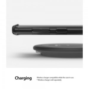 Ringke Fusion Samsung Note 10+ Plus tok Smoke fekete kialakításban