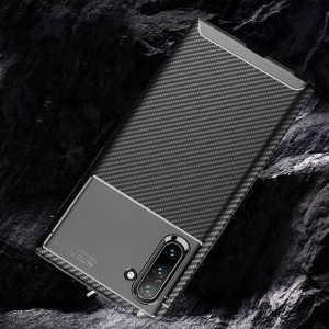 SMD N10-013 Samsung Galaxy Note 10+ Plus TPU puha tok fekete színben