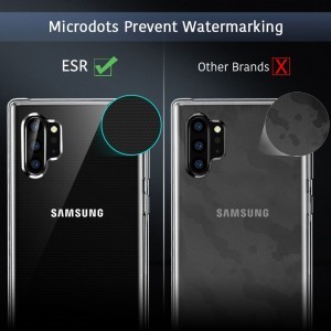 ESR Air Shield tok Samsung Note 10+ áttetsző