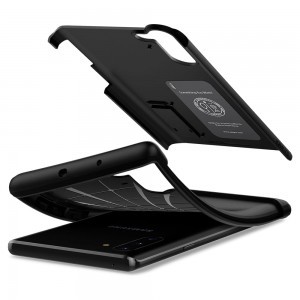 Spigen Slim Armor tok Samsung Note 10 fekete színben