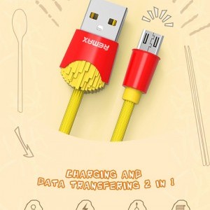 Remax Chips Micro USB kábel sárga 1m