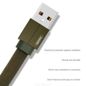 Remax Kerolla 3in1 töltő kábel Micro USB/ Type-C/ Lightning fekete