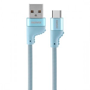 Remax Camaroon USB/Type-C kábel kék