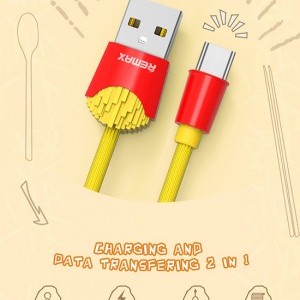 Remax Chips USB Type-C kábel sárga