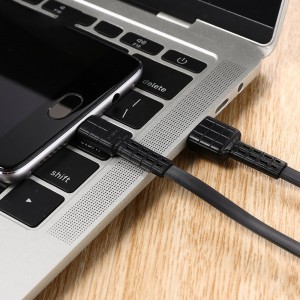Remax Armor USB/ Micro USB kábel 5V 2,4A fekete