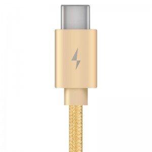 Baseus Portman 3in1 Micro USB/ Lightning/ Type-C kábel 2A 1.2m arany