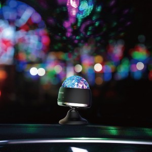 Baseus Crystal Magic Ball autós világító gömb fekete (ACMQD-01)