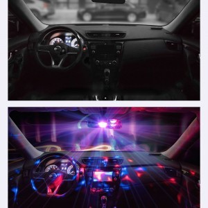 Baseus Crystal Magic Ball autós világító gömb fekete (ACMQD-01)