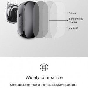 Baseus Encok A02 bluetooth fülhallgató ezüst