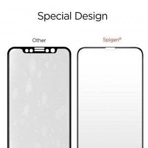 iPhone 11 Pro/XS/X Spigen Glas.TR Slim fekete 