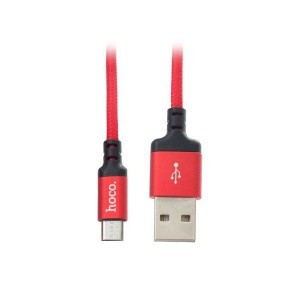 Hoco Micro USB X14 speed  2m  kábel piros/fekete