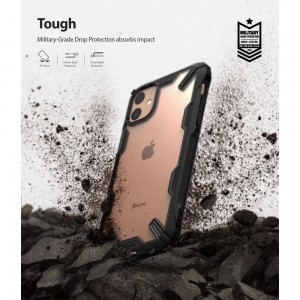 iPhone 11 Ringke Fusion X tok fekete színben ütésálló (FUAP0013)