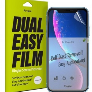 Ringke Dual Easy 2x kijelzővédő PET fólia iPhone XR/ iPhone 11