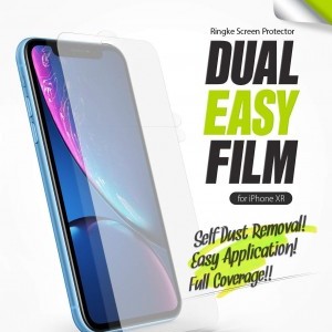 Ringke Dual Easy 2x kijelzővédő PET fólia iPhone XR/ iPhone 11