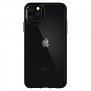 Spigen Ultra Hybrid tok iPhone 11 Pro matt fekete tok