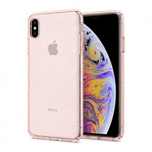 iPhone X/XS Spigen Liquid Crystal Glitter rose színben