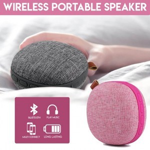 Awei Y260 vezeték nélküli bluetooth hangszóró IPX4 pink