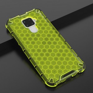 Honeycomb armor TPU tok Huawei Mate 30 Lite sárga