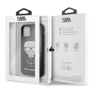 Karl Lagerfeld Iconic iPhone 11 tok fekete