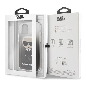 Karl Lagerfeld Gradient iPhone 11 Pro MAX tok fekete