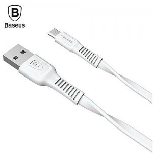 Baseus Tough Series USB - Micro-USB 2A 1m fehér színben (CAMZY-B02)