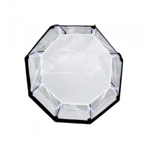 Bowens softbox szett 2x60cm octagonal alumínium gyűrű adapterrel-1