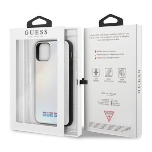 Guess Iridescent tok iPhone 11 Pro Max ezüst (GUHCN65BLD)