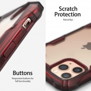 Ringke Fusion X iPhone 11 tok Ruby Red