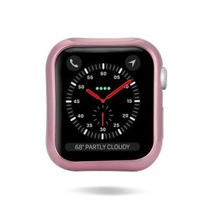 Dux Ducis 2x TPU gél tok Apple Watch 4 40mm pink/átlátszó
