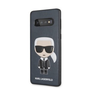 Karl Lagerfeld Iconic tok Samsung S10 sötétkék (KLHCS10IKPUBL)