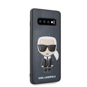 Karl Lagerfeld Iconic tok Samsung S10 sötétkék (KLHCS10IKPUBL)